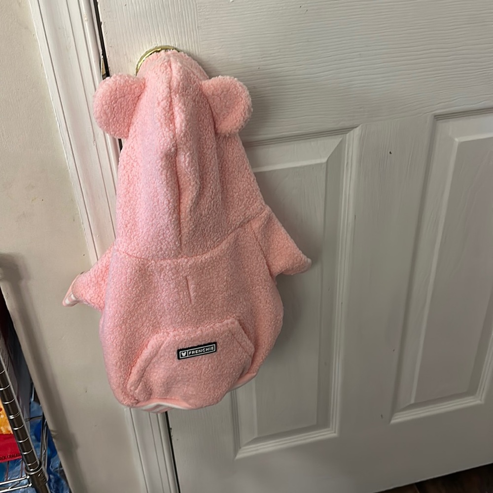 BRAND NEW Frenchiebulldog.com dog hoodie.  Size M